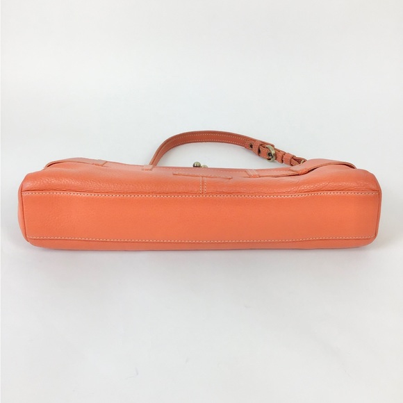 BCBG Buckle Leather Shoulder Bag - Picture 6 of 12